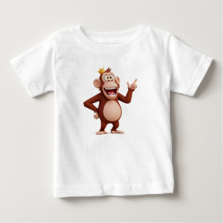 Apa kung karaktär pekar upp t shirt