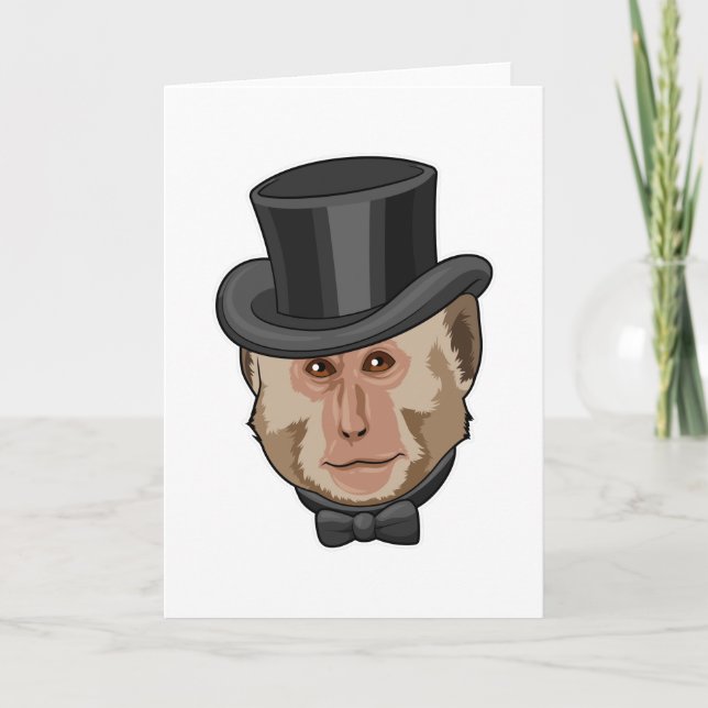 Apa med cylinder kort (Framsida)