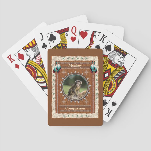 Apa medkänsla energi casinokort (Baksidan)