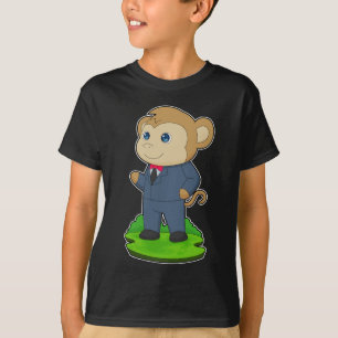 Apa Monkey Groom Bröllopskostym T Shirt