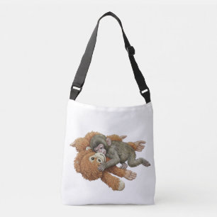 Apa Monkey Punch, Babyapa Orangutang Knuff Axelväska