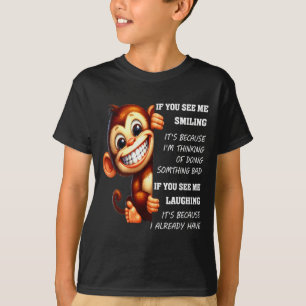Apa om du ser mig le Det beror på att jag är smal T Shirt