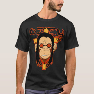 Apa Ozzy (den svart neroen) T Shirt