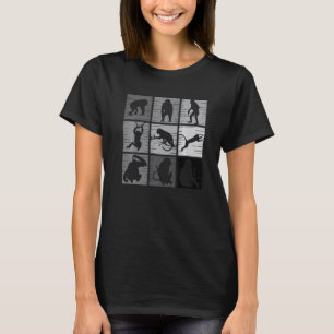 Apa Retro Vintage Vilda Djur För Män Kvinnor T Shirt