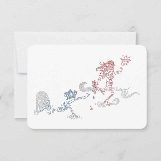 apa sol snatcher inbjudningar (Framsida)