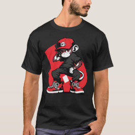 apa, tryckt T-Shirt