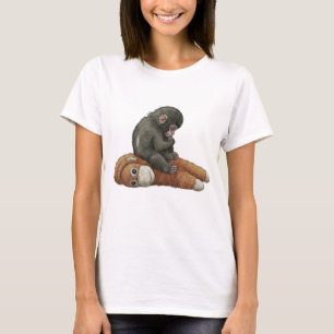 Apaå Monkey Punch, Baby Monkey Orangutangen kramar T Shirt