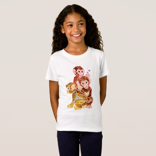 "Apaaffär ", Tee Shirt (Hel framsida)