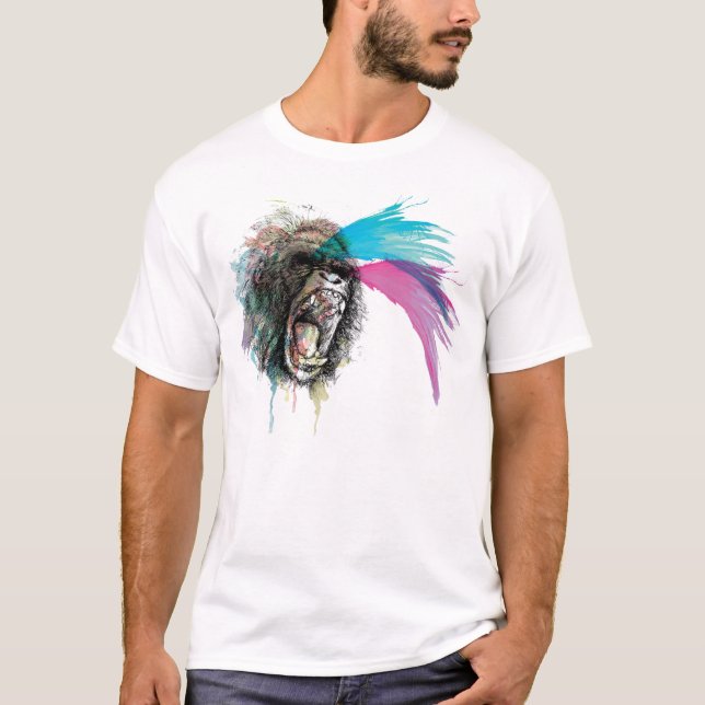 apaattack tee shirt (Framsida)