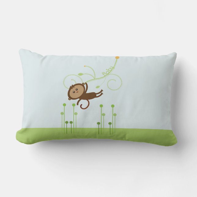 Apababyen kudder lumbarkudde (Framsida)