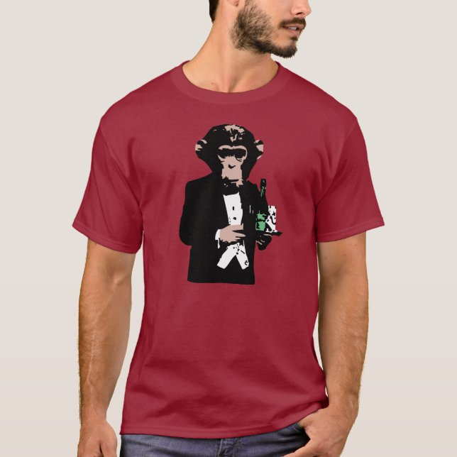 Apabetjänt Tee Shirt (Framsida)
