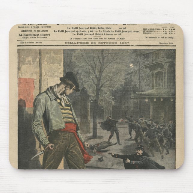 Apache är en otyg för Paris Musmatta (Framsidan)