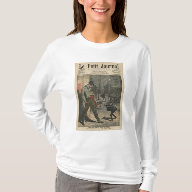 Apache är en otyg för Paris Tee (Framsida)