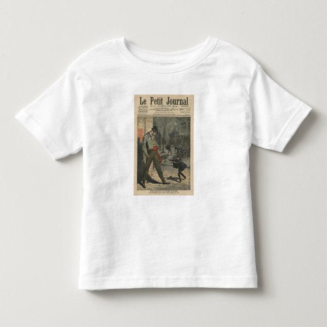 Apache är en otyg för Paris Tee Shirt (Framsida)
