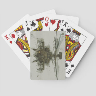 Apache Attack Helicopter Spel Kort