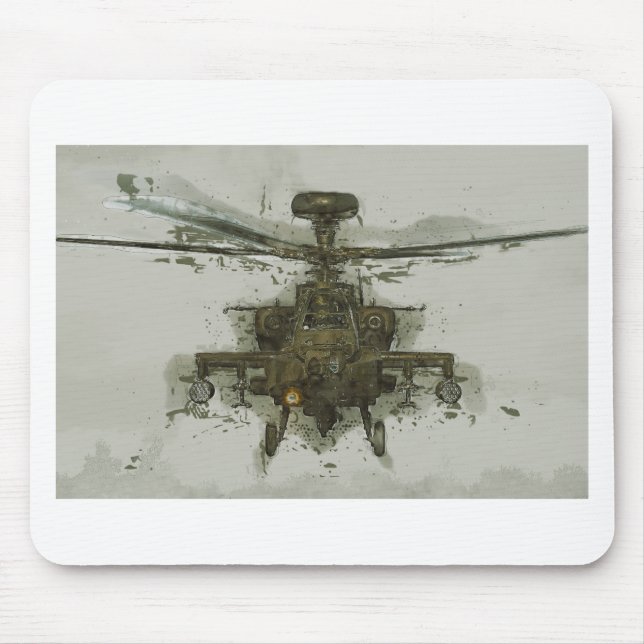 Apache attackhelikopter musmatta (Framsidan)