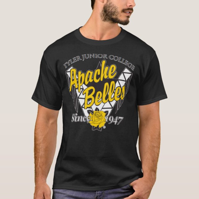 Apache Belles Logo   T Shirt (Framsida)