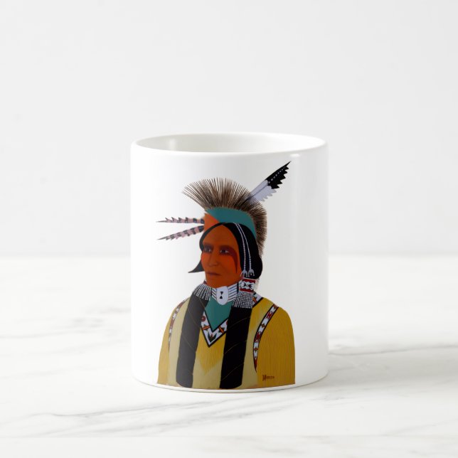 Apache Ben Kaffemugg (Center)