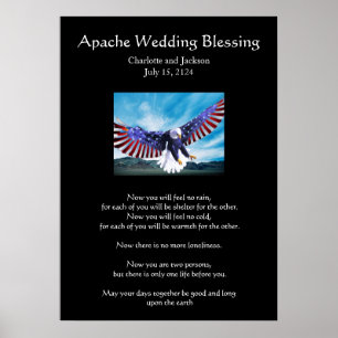 Apache Bröllop Blating Eagle 3 Poster