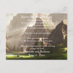 Apache Bröllop Blessing Valley Vykort