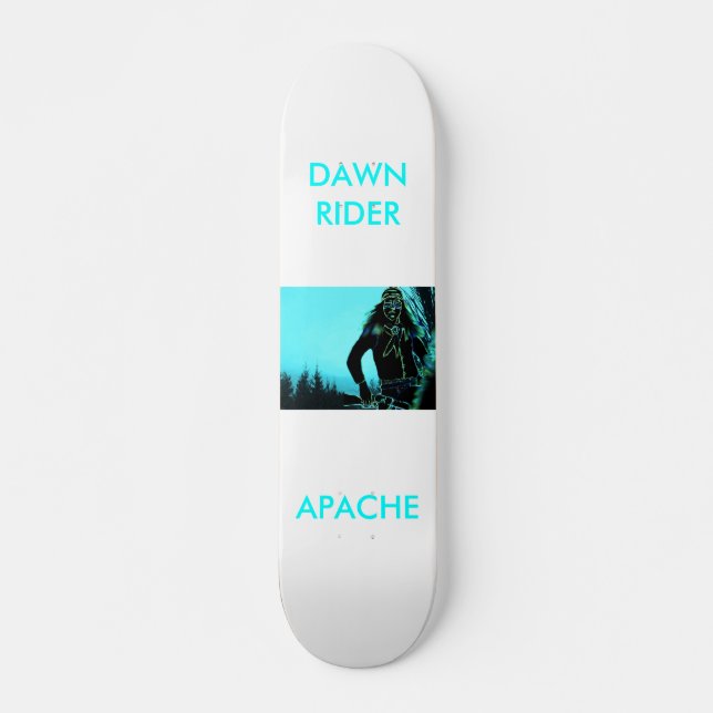 APACHE DAWNRIDER OLD SCHOOL SKATEBOARD BRÄDA 21,6 CM (Framsida)