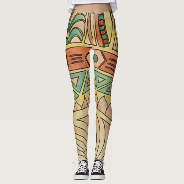 Apache Feather Leggings av HAS Jewels (Framsida)