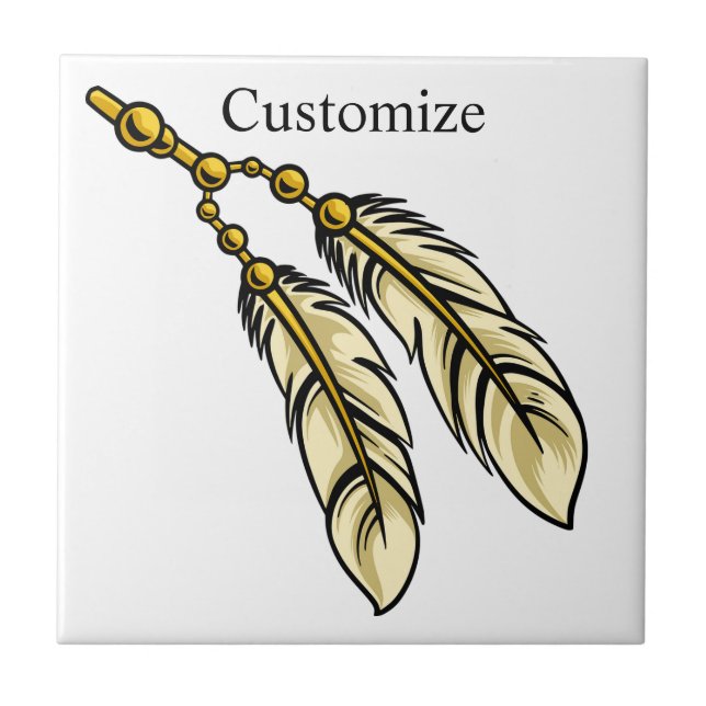 Apache Feathers Thunder_Cove Kakelplatta (Framsidan)