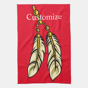 Apache Feathers Thunder_Cove Kökshandduk