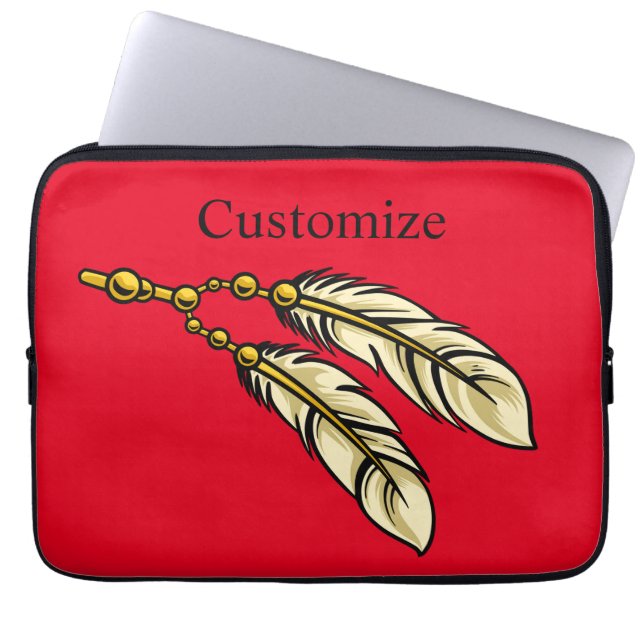 Apache Feathers Thunder_Cove Laptop Fodral (Framsidan)