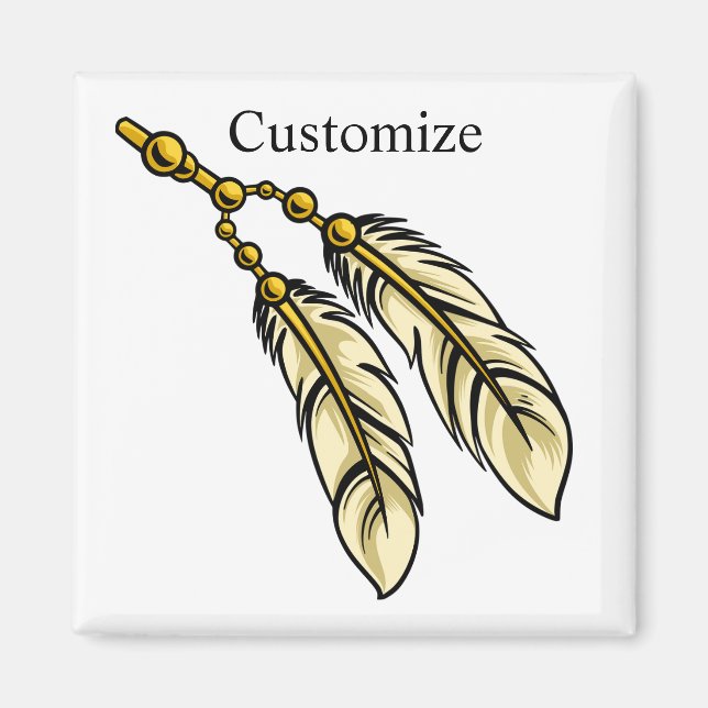 Apache Feathers Thunder_Cove Magnet (Framsidan)