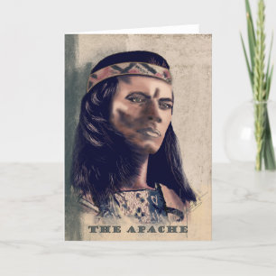 Apache - hälsningskort tack kort