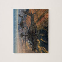 Apache Helicopter Jigszle Puzzle