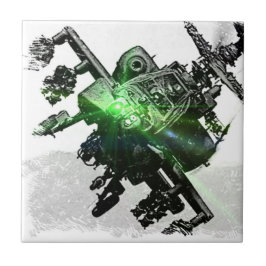 Apache helikopter kakelplatta