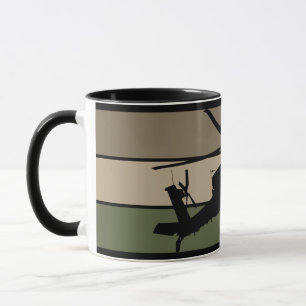 Apache helikopter mugg