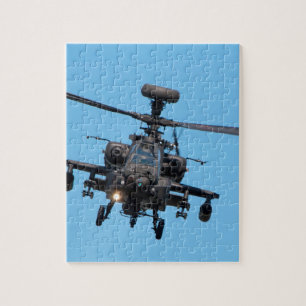 Apache helikopter pussel