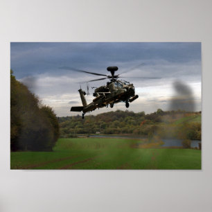Apache i fält poster