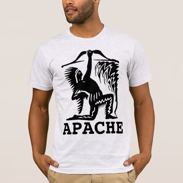 APACHE INDIAN T-SHIRTAR T SHIRT (Framsida)
