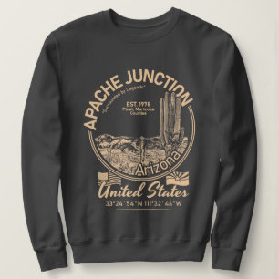 APACHE JUNCTION ARIZONA - DESERT - CACTUS T SHIRT