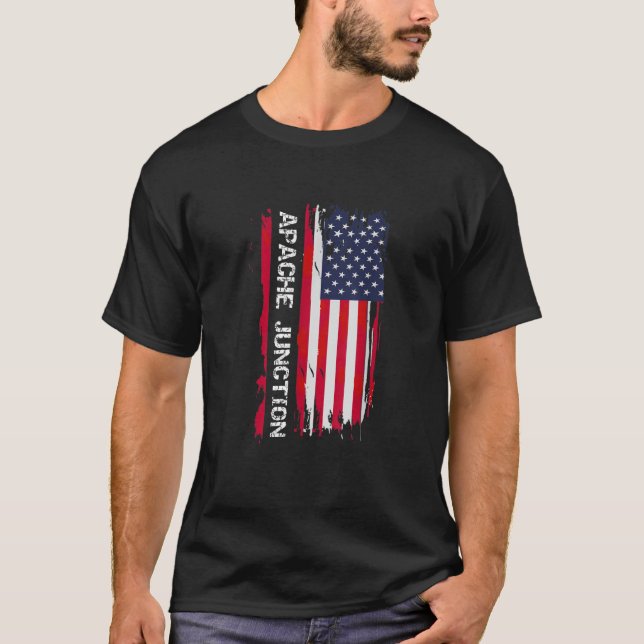 Apache Junction City T Shirt (Framsida)