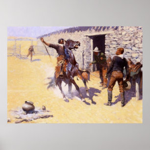 Apache-Kanvastryck Poster