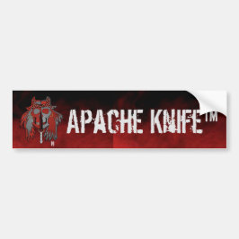 Apache Kinfe ®️ ™️ 🇺 🇸 Bumper Sticker Bildekal