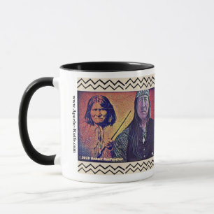 Apache Kinfe ®️ ™️ 🇺 🇸 Geronimo och R Mugg