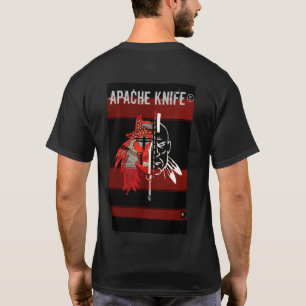 Apache Kinfe ®️ ™️ 🇺 🇸 ShadowWolf 22. T Shirt