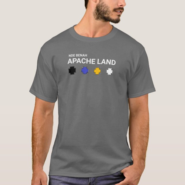 Apache Knife® Apache Land #19 T-Shirt (Framsida)