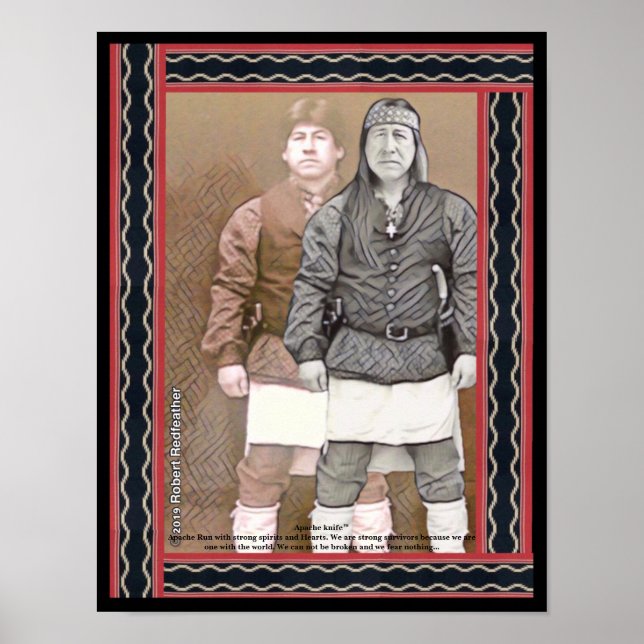 Apache Knivar ®️ ™️ 8 Poster (Framsidan)