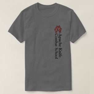 Apache Knivar® 🇺 🇸 A.K. Combat School T-Shi T Shirt