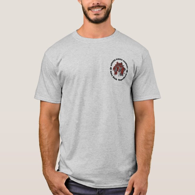 Apache Knivar®™ 🇺 🇸 Apache Combat 88 T-Shirt (Framsida)