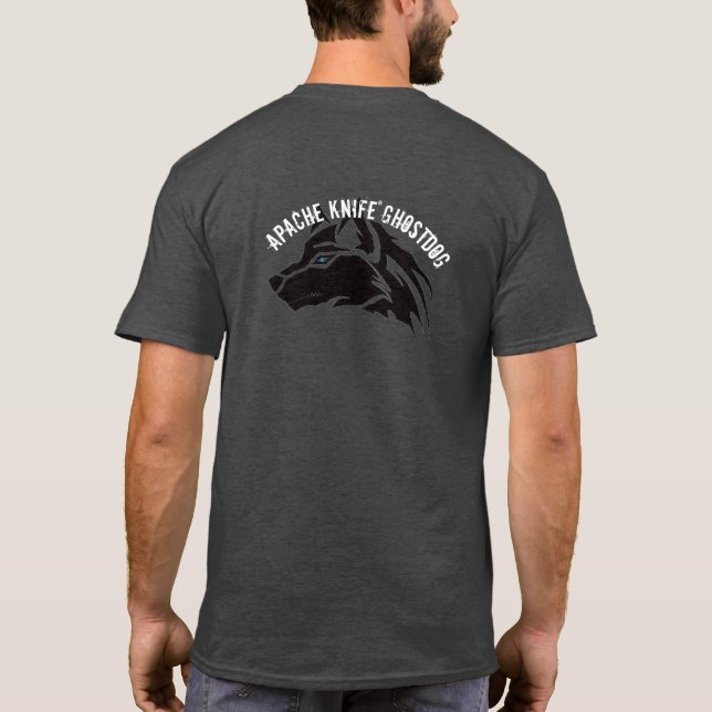 Apache Knivar®™ 🇺 🇸 Apache Knivar Ghostdog T-Shi T Shirt (Baksida)