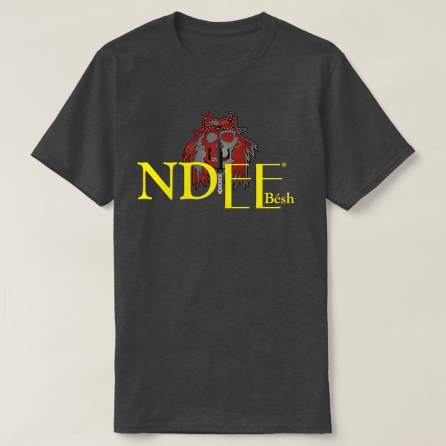 Apache Knivar® 🇺 🇸 Apache Knivar® Ndee Besh T-Sh T Shirt (Design framsida)