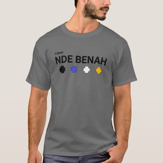 Apache Knivar® Lipan Apache Land #14. T-Shirt (Framsida)